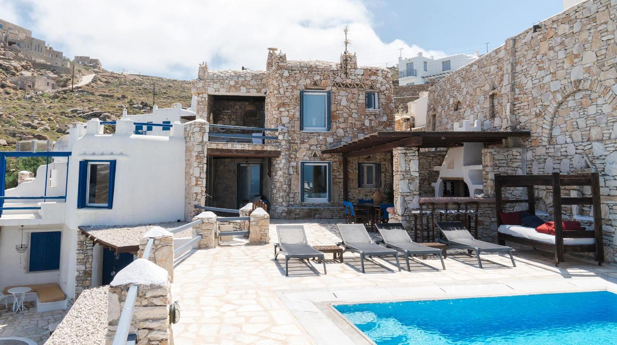 Villa Omnia Mykonos Town エクステリア 写真