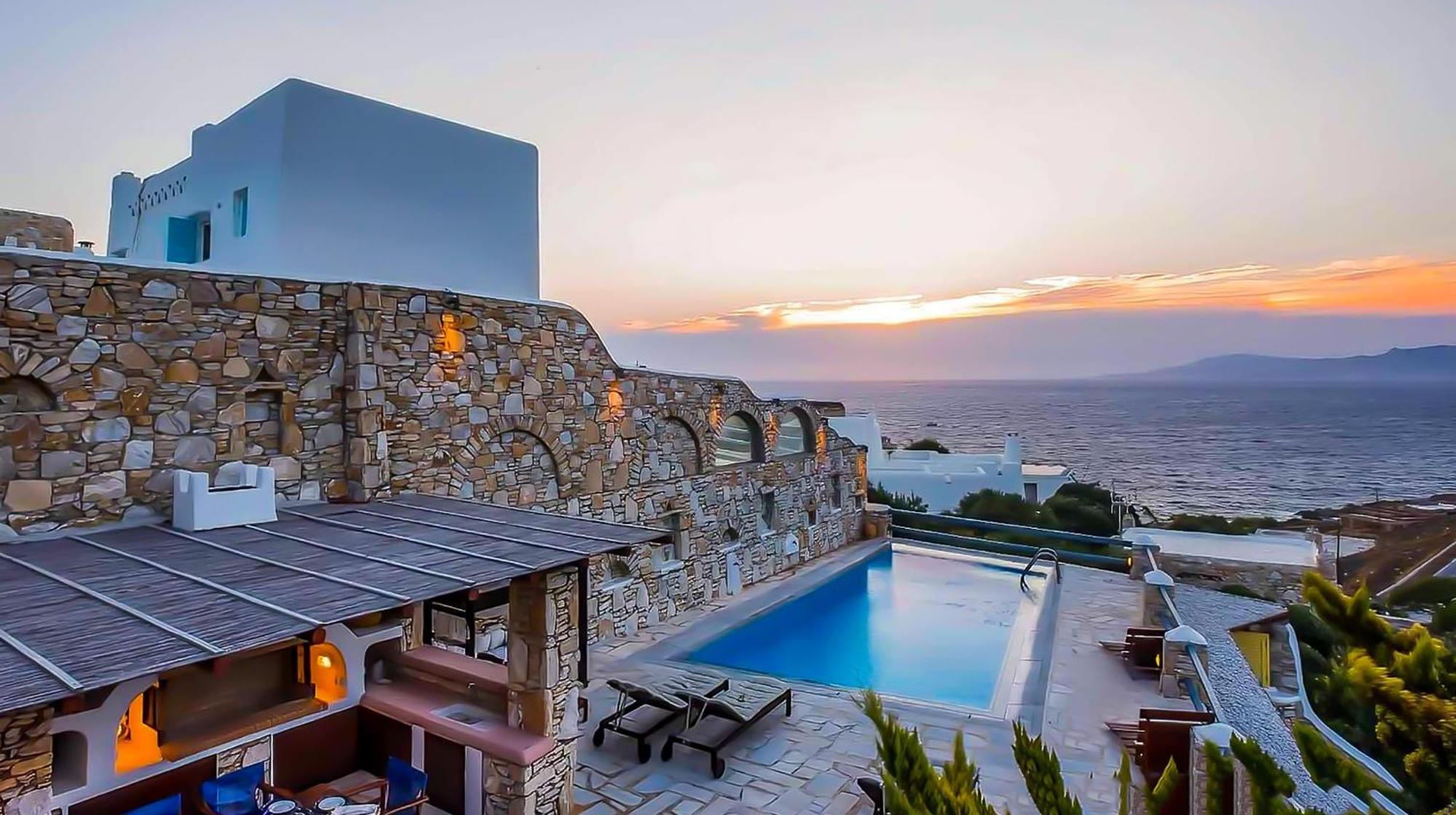 Villa Omnia Mykonos Town エクステリア 写真